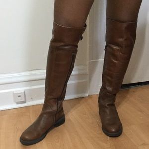Knee High Brown Boots
